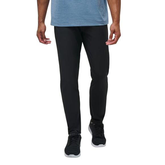 Travis Mathew Men's 33 Black OTC Open To Close Jogger Pants Performance K28-14
